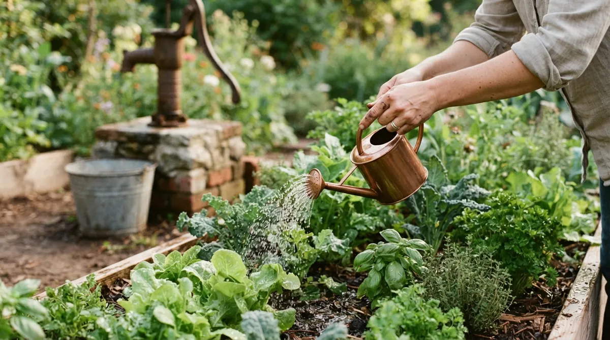 Watering Vegetables with Well Water: Rules for Garden Health